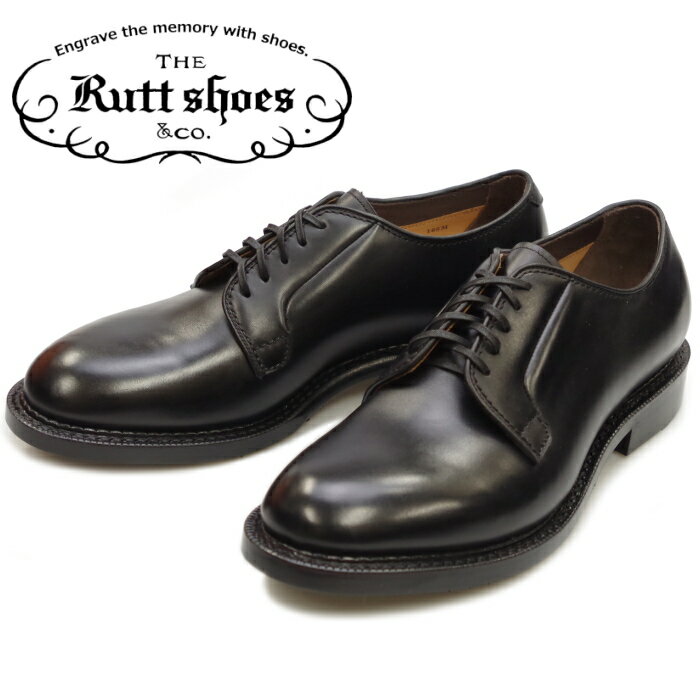 ●● ラッドシューズ RUTT SHOES MILES マイルス PLAIN BLUCHER OX 7041 ブラック ボックスカーフ プレーントゥシューズ ブルチャー オックスフォード ビジネスシューズ ビジネスシューズ メンズ 本革 日本製 送料無料 2021春夏新作 【あす楽対応】