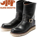 シュアブーツ グリッドリー SURE BOOTS GRIDLEY SBA03 OIL TEACORE BLK/COW ENGINEER BOOTS エンジニアブ...