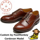 WHEEL ROBE CORDOVAN PLAIN TOE DERBY EB[[u 15075C R[ho #No.4 v[gDV[Y rWlXV[Y Y {v _[r[V[Y { R[h@ tbgL[ʒ  yyΉz