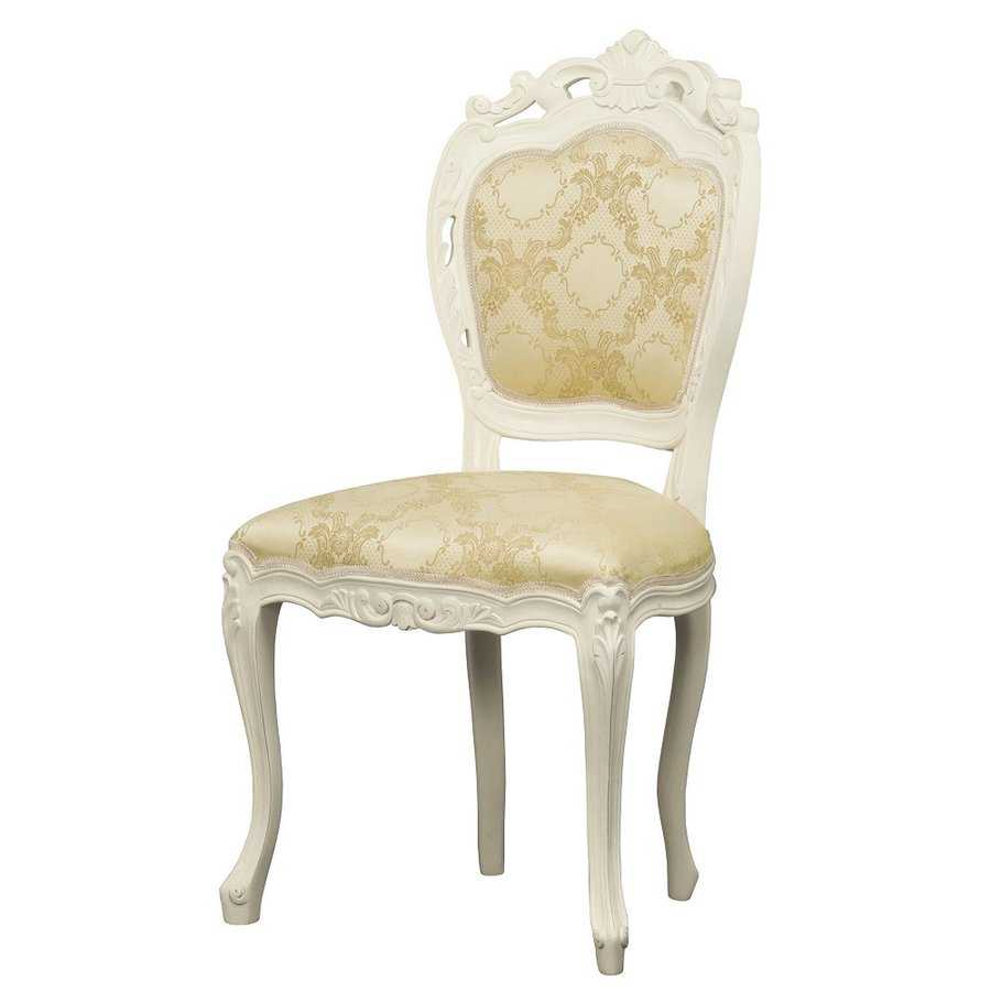 フランシスカチェアー肘なし ホワイト 92174 クロシオ