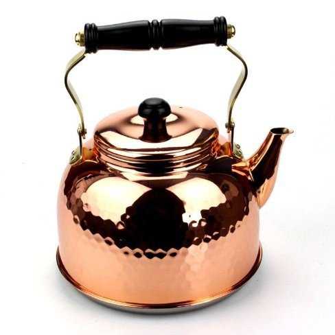 Ih/Gas Compatible - IH対応鎚目入れケトル2.3L IH-3517 新光金属