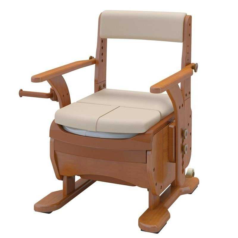 安寿 家具調トイレセレクトR ノーマル / 533-855 暖房・快適脱臭 アロン化成