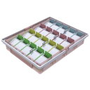 投薬箱 取手付 20コマセット YM-20L-PC 山崎産業