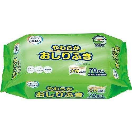 ケース販売 エルモア いちばん やわらかおしりふき 70枚入×12個 480181 カミ商事 ケース販売 エルモア いちばん やわらかおしりふき 70枚入×12個 480181 カミ商事
