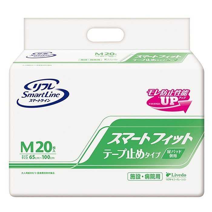 ケース販売 スマートフィット テープ止めタイプ L 17枚×6袋 17900 リヴドゥコーポレーション