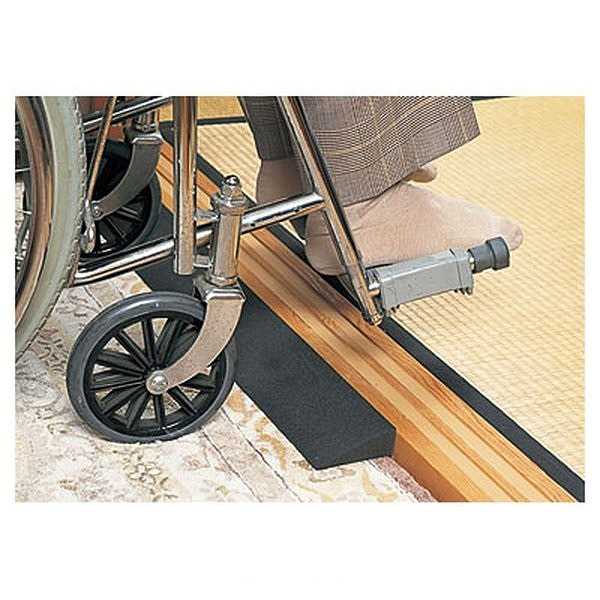 スロープ 車いす 車椅子 屋内 Lスロープ 高さ4.5cm 1本 TL-045 ブラック レイクス21