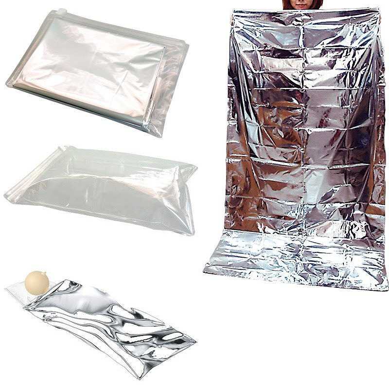 空気枕付 防災アルミ蒸着寝袋×30個 BNB-180A 石崎資材