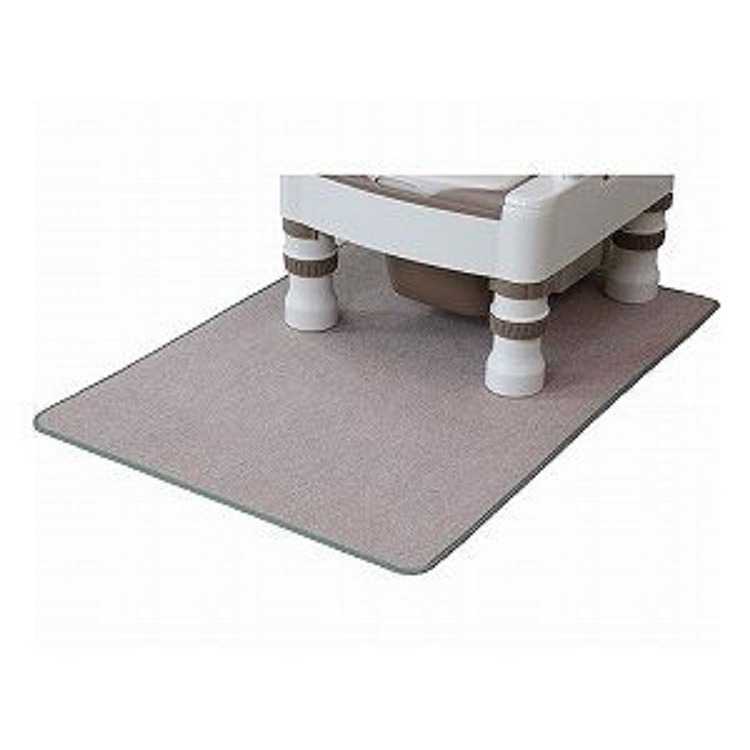 ケース販売 消臭トイレマット×16個 KGS-710 ベージュ ワタナベ工業