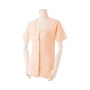 セット販売 ワンタッチ式肌着 半袖 婦人用/F-M-W1 ピンク M×2着 日伸