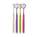 セット販売 舌用ブラシ W-1 ダブルワン 抗菌タイプ/パープル×5本 SHIKIEN