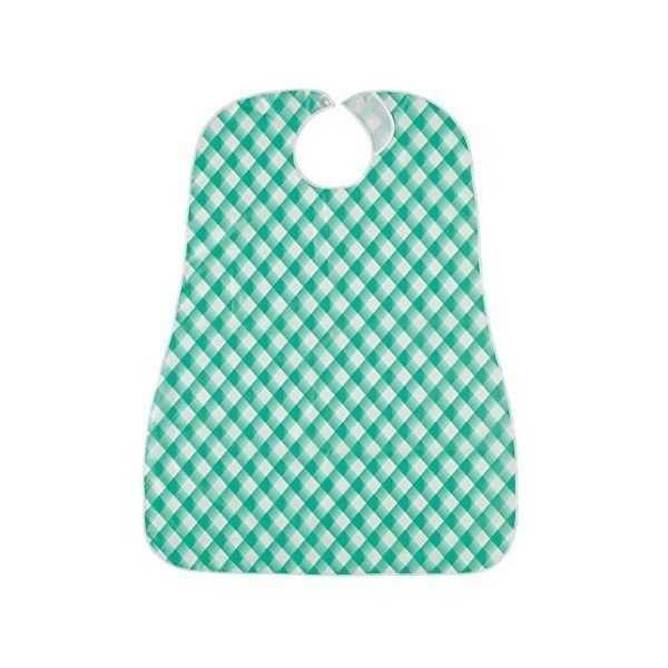 セット販売 ブルー防水食事用エプロン/SE-69DP ドットピンク×2枚 亀屋