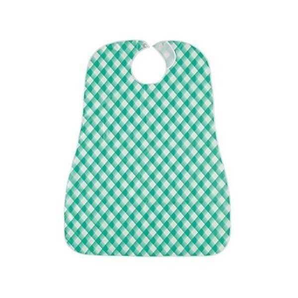 セット販売 ブルー防水食事用エプロン/SE-72DMR デニムレッド×2枚 亀屋