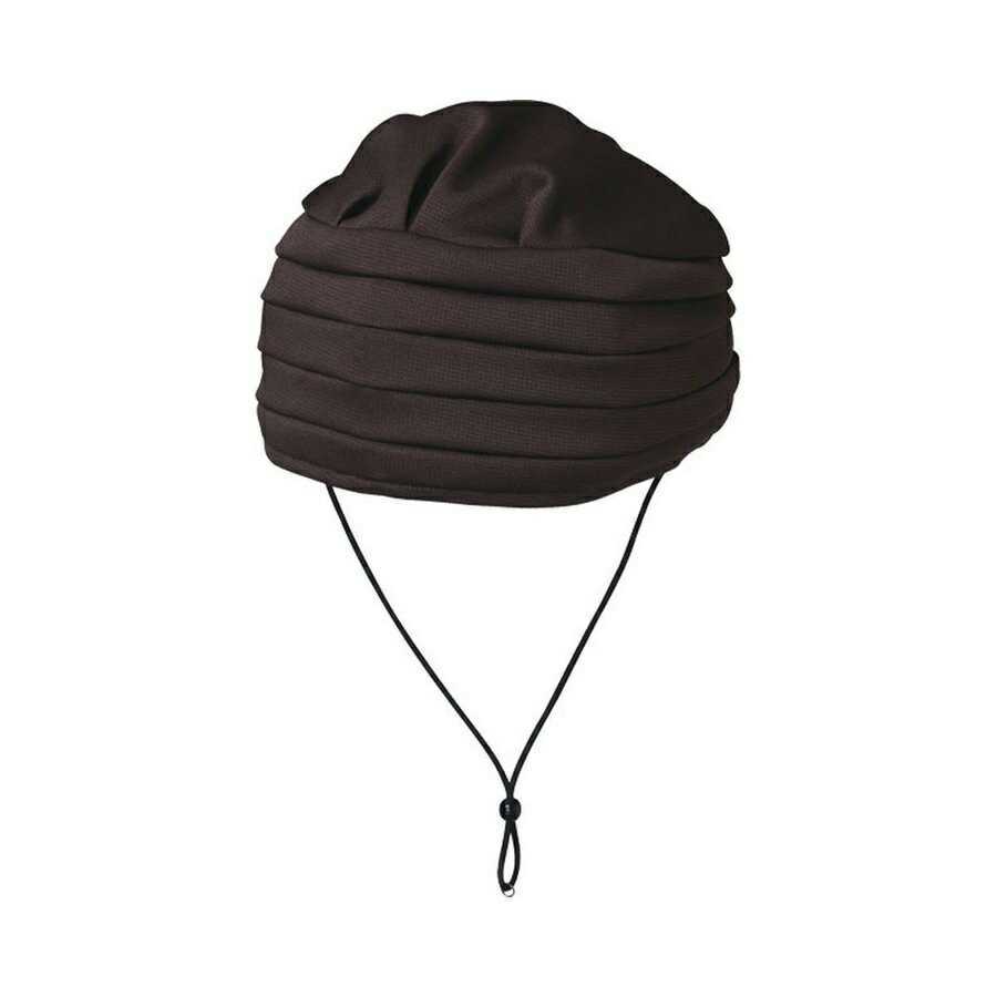・さまざまな装いに合わせやすいターバンタイプの頭部保護帽。 ・衝撃吸収材を帽子内に内蔵。 ・あごひも付き。 ・安全性を高めながらファッション性も追求した帽子です。 ・外出だけでなく、屋内でもお使いいただけます。 ●サイズ（頭囲）／M：55〜57cm、L：57〜59cm ●重さ／約110g ●材質／表地・裏地：ポリエステル100％、衝撃吸収材：スチレン系エラストマー ●生産国／日本 ●手洗い可 ※切る・縫う等改良を施すことは機能低下を招きますのでおやめください。