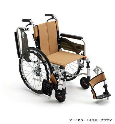 抗菌加工シート採用 車椅子 自走式 STR-3 ミキ