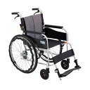 アルミ自走車いす ジターン ヘザーグレー S-15 JTN-3 ミキ