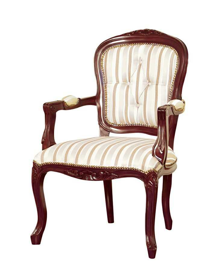 マルシェチェアー 肘付 クロシオ