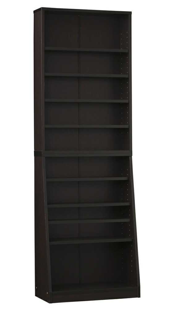 大容量ホームシェルフ W60 ダークブラウン クロシオ