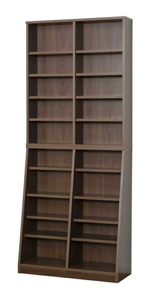 大容量ホームシェルフ W75 ウォールナット クロシオ