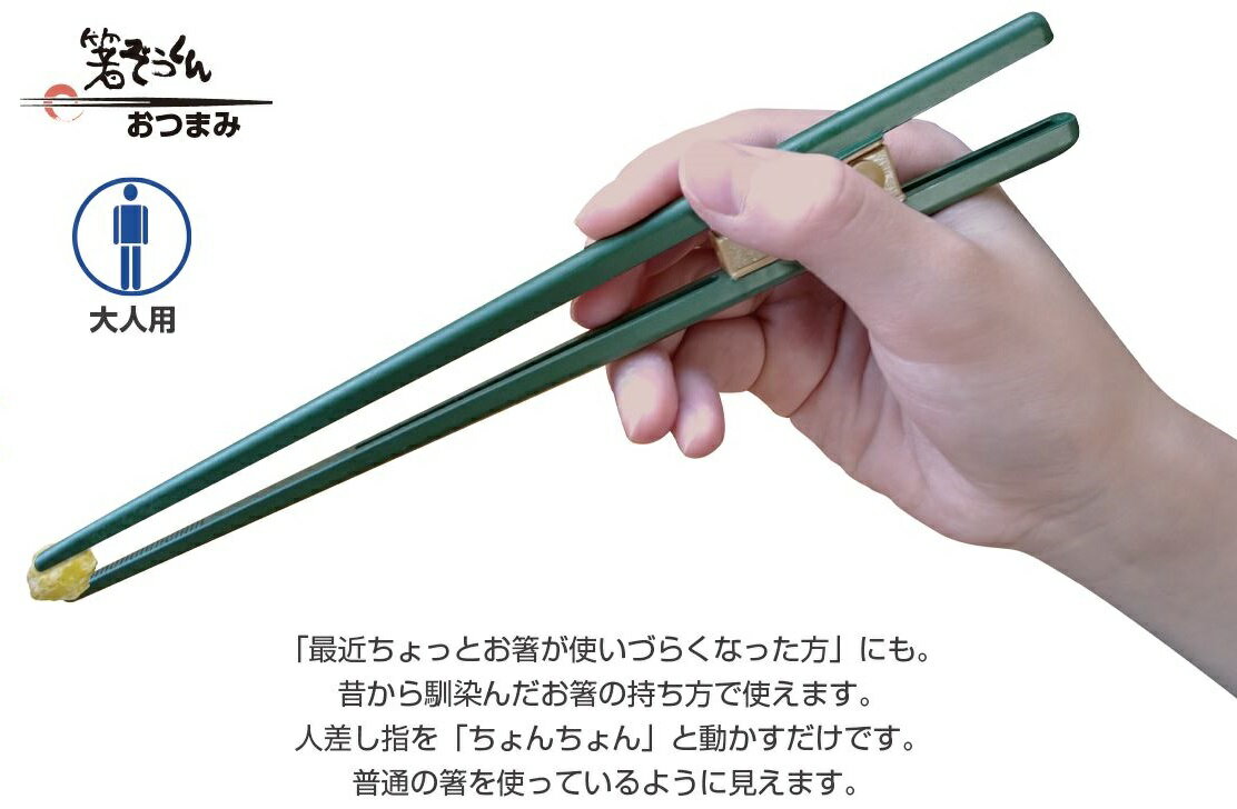 箸ぞうくん おつまみ ケース セット 緑 OT-11 食洗機対応 ウインド メール便