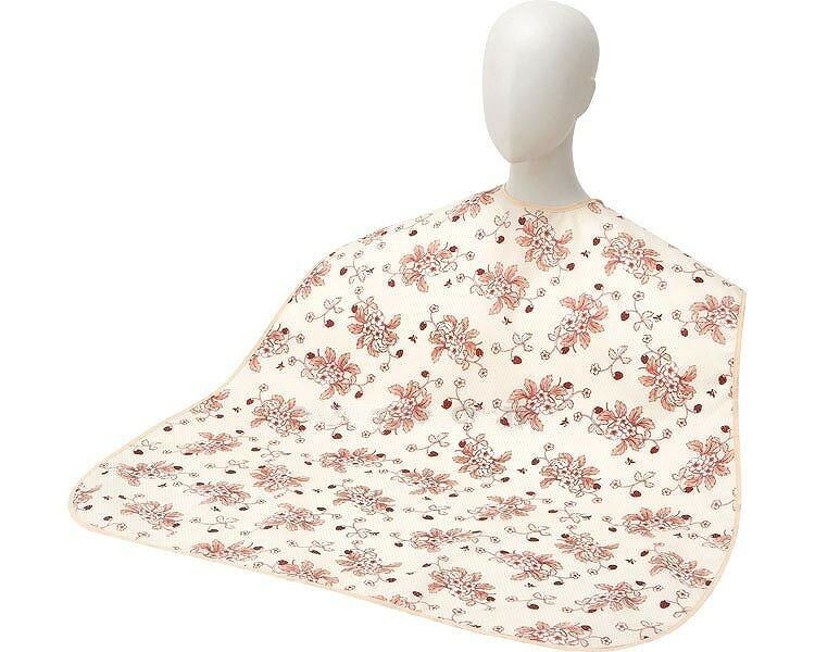 商品の仕様 ●サイズ／幅80×丈90cm、首下：73cm ●サイズ（首周り）／35〜44cm ●重さ／66g ●材質／ポリエステルツイル（ツイルアクリルコーティング） ●首周りタイプ／面ファスナー ●生産国／日本 ●洗濯機可 ●脱水機可 ●乾燥機可（60℃） ●撥水加工 商品の説明 ・洗濯後の乾きも早い超撥水タイプ。 ・軽い素材なので体に負担がかかりません。 ・柄数が多いので使い分けに便利です。 ・たたむと小さくなるため収納の場所を取りません。