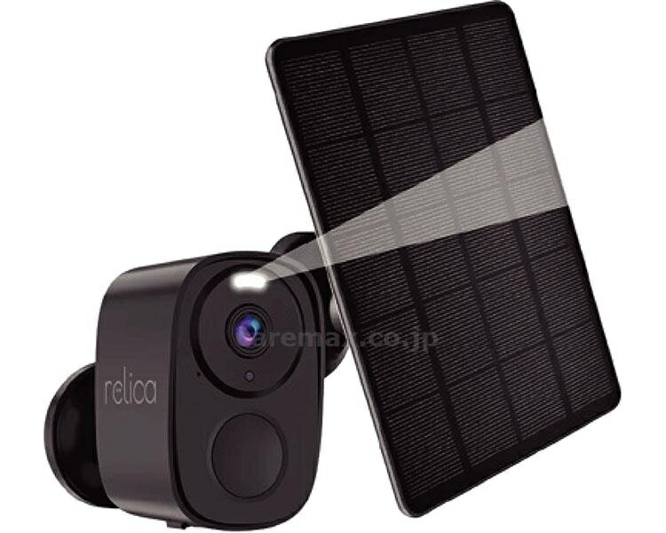 貼るだけで使える ワイヤレス モバイルスマートカメラ relicaG3 RL120C SREE