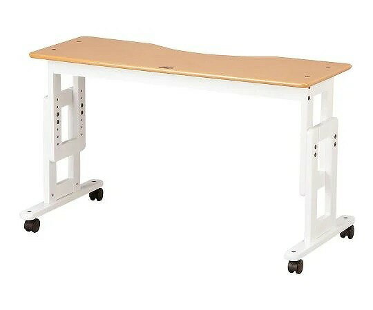 サポートテーブルD ホワイト　高さ調節：65～80cm キンタロー オーバーテーブル