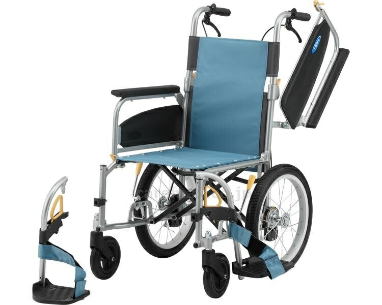 アルミ介助車いす　NEO-2βW 40cm幅 日進医療器
