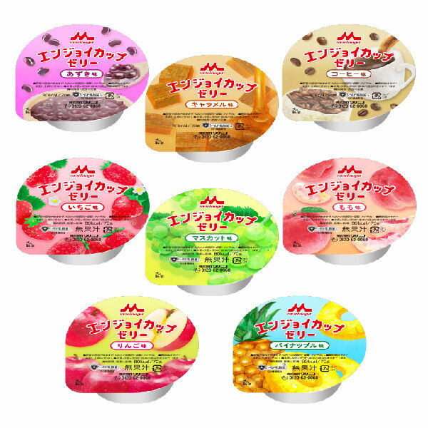 ・バランス良く栄養補給ができる、鉄・亜鉛配合のゼリー。 ・個別の栄養管理に適した小さくておいしい栄養補助食品です。 ・食べきりサイズの70g（80kcal）で手軽においしく栄養補給。開封後、そのままお召し上がりいただけます。 ●セット内容／いちご味・りんご味・パイナップル味・もも味・あずき味・コーヒー味・キャラメル味・マスカット味×各3個 ●アレルギー／乳成分・大豆・ゼラチン ●栄養機能食品／鉄、亜鉛、銅 ●賞味期限／製造後9ヶ月 ●生産国／日本