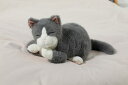 睡眠環境サポート Relapy リラピー 猫 ブリティッシュショートヘア RLP1-CT 群馬電機 リラックストイ ぬいぐるみ 就寝 寝るとき 湯たんぽ 寝室 ...