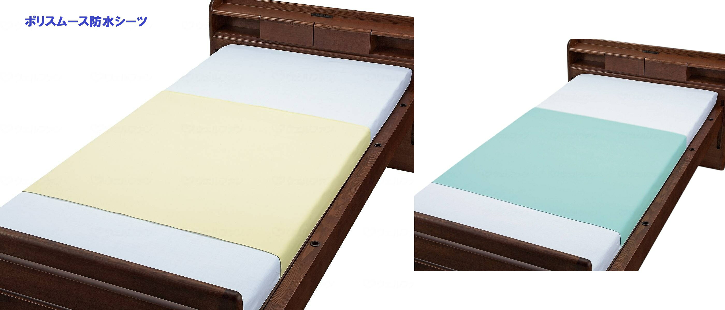 伸縮性のあるストレッチ素材でシワになりにくい ●サイズ：90×148cm ●耐熱温度：150℃ ●部分防水 ●ポリエステル100％