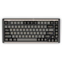 【★ご愛顧感謝デー★3300円OFFクーポン】Minisforum MKBi83 ゲーミングキーボードKailh MXメカニカルスイッチ 静音赤軸 Nキーロールオーバー PBTキーキャップ 83キーRGBライトレイアウト アルミ合金フレーム Bluetooth/2.4G/有線 英語配列