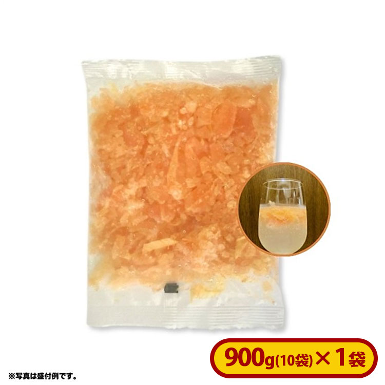 【アウトレット】ミニストップ 冷凍スライスピンクグレープフルーツ 1袋900g (90g×10袋） [冷凍食品] デザート ピンクグレープフルーツ 冷凍フルーツ アレンジレシピ スムージー ヨーグルト 朝食 氷タンフル 果肉たっぷりアイス フルーツウオーター トッピングのサムネイル