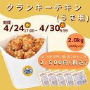 ミニストップ 公式ショップ 5袋 2kg クランキーチキンうま塩味 セットAY ［冷凍食品］ チキン おつまみ 惣菜 スナック 大容量 オトクなセット