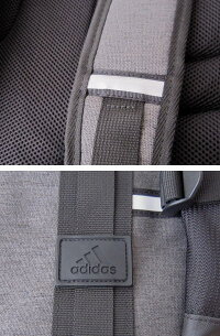 adidasアディダススクエアデイパック(リュック・スクールバッグ)大容量収納/28L/クロ×グレー/丈夫/部活/通学鞄/高校生/中学生/YC59032