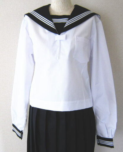 夏用 長袖セーラー服上衣 (黒・3本ライン)MICHEL KLEIN ミッシェルクランスコレール 夏用 長袖セーラー服上衣 (黒・3本ライン)MICHEL KLEIN ミッシェルクランスコレール