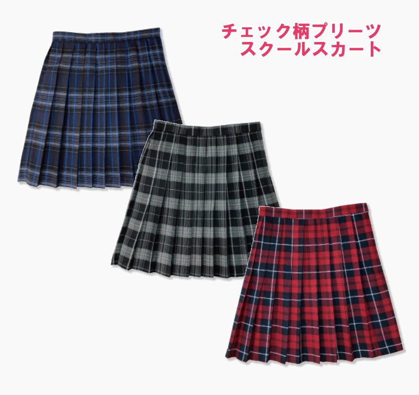 チェック柄プリーツスカート/キッズ・ジュニアサイズチェックスカート/スクールスカート/制服スカート/定番/スタンダード/発表会/入学式/フォーマル