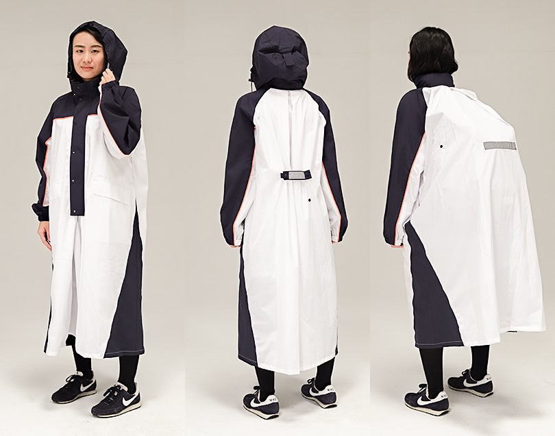 Easy Move Rain Coat レインコート ストレッチ/防水/反射材/レインウエア