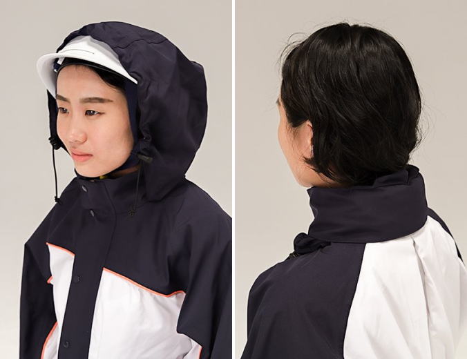 Easy Move Rain Coat　レインコート　ストレッチ/防水/反射材/レインウエア