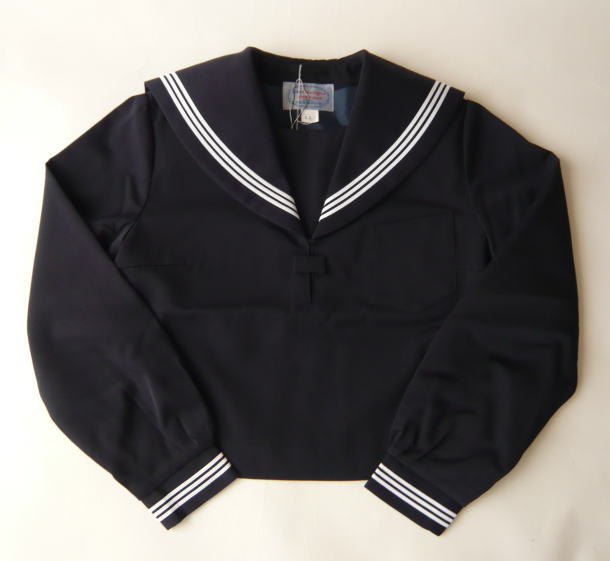 セーラー服 スクールパール 冬服 前開き 紺襟 白3本線 | MY SAILOR セーラー服 スクールパール 冬服 前開き 紺襟 白3本線 | MY SAILOR