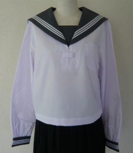白セーラー服 グレー衿KURI-ORI クリオリ