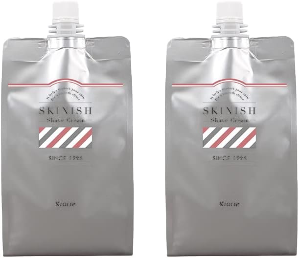 【2本セット】クラシエ スキニッシュ シェーブクリーム 1000ml