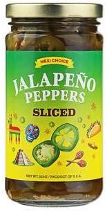 メキシチョイス スライス ハラペーニョ 326g ( 固形量 177g ) 酢漬 JALAPEÑO PEPPERS SLICED MEXI CHOICE