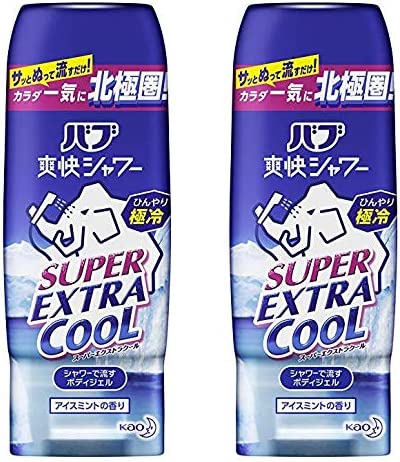 バブ 爽快シャワー スーパーエクストラクールジェル 210g 2本セットのサムネイル