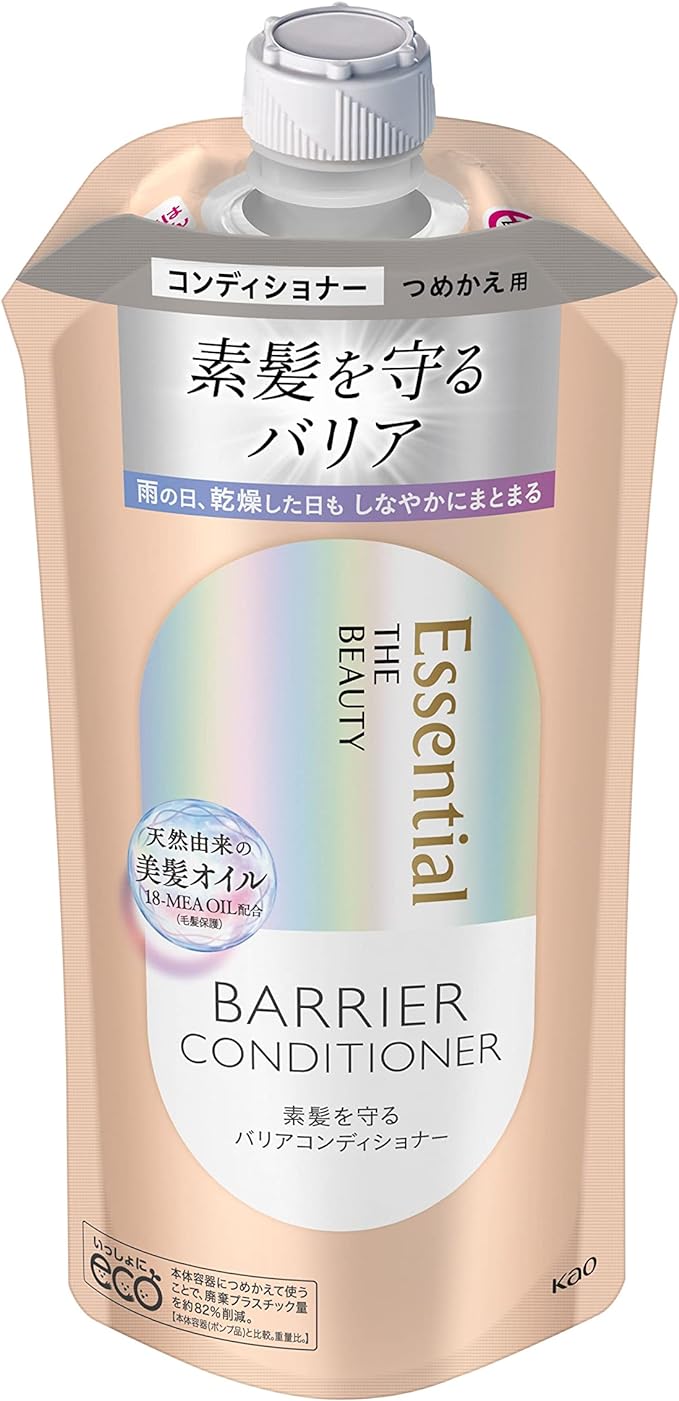 エッセンシャル ザビューティ 髪のキメ美容バリアコンディショナー つめかえ用 340ml