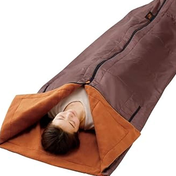 more hot 暖暖あったか4WAY寝袋 シュラフ 暖房不要の暖かい寝袋・シュラフ 防寒 秋冬 風邪対策 節電 エ..
