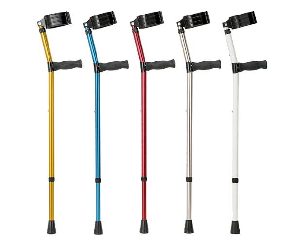 ロフストランドクラッチ（KR-97B）（KR-108）（KR-80R）関節リウマチ　[前腕型杖][軽量][樹脂ゴム]