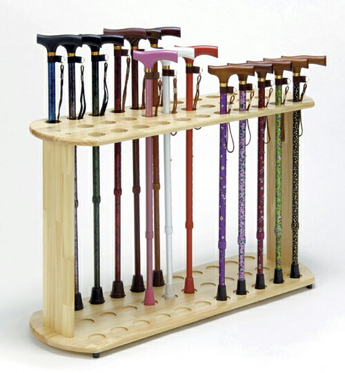 ディスプレイスタンド（32本用）[代引き不可][送料無料][杖スタンド]