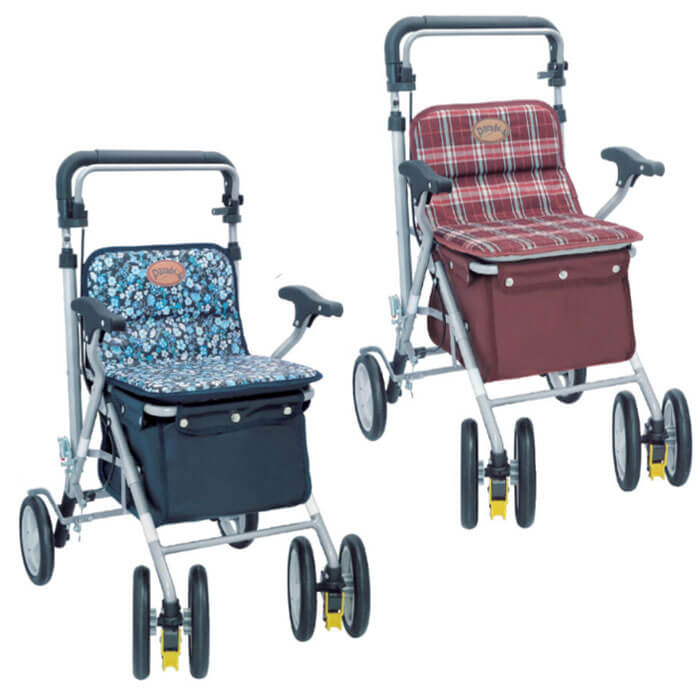 ★パレード シルバーカー 島製作所 歩行車 介護 介助 高齢者 【代引き不可】