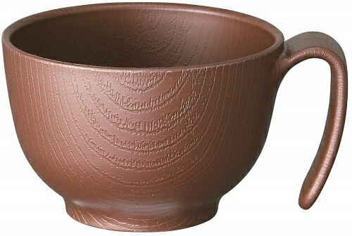 木目 持ちやすい茶碗 10%OFF 使いやすい ハンドル 持ち手 樹脂 食事 電子レンジ可