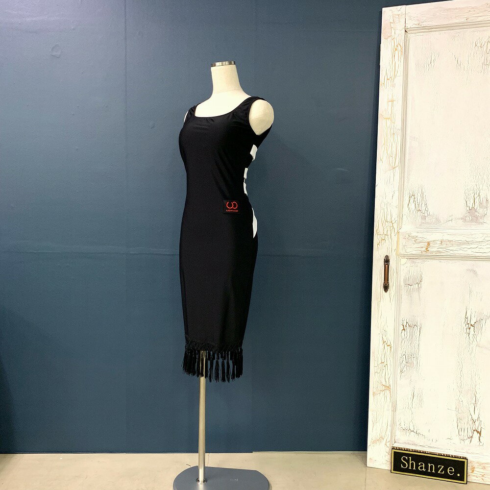 ★11/25 18:00〜P5倍★●●●在庫処分●●●Udance UA118 ワンピース 社交ダンス ラテンダンス ドレス 衣装 背中開き レッスン 練習会 ...